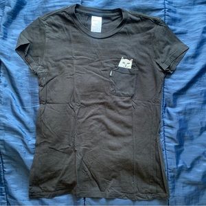 Black RipNDip Cat Pocket T-Shirt